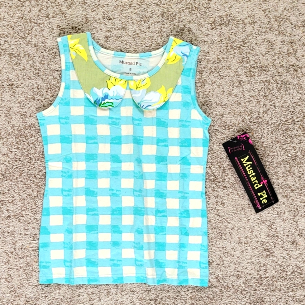 Mustard pie top size 8! Nwt!